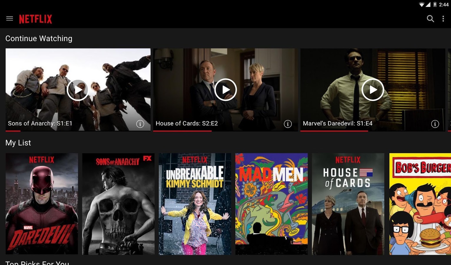 download netflix apk for android tv